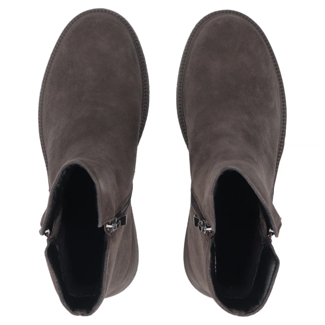 Leather wedge ankle boots Filippo DBT8058/26 D BR brown