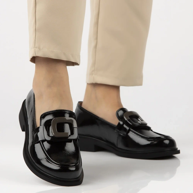 Leather lords Filippo DP6772/25 BK black