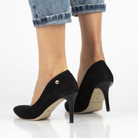 Leather pumps Filippo 2106 black suede