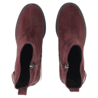 Leather ankle boots Filippo DBT8024/26 BG burgundy