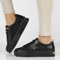 Leather shoes Filippo DP3533/23 BK black