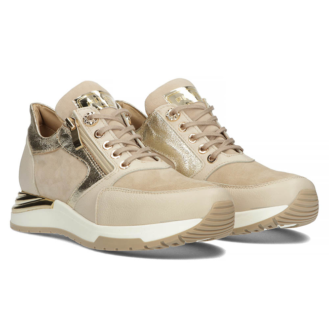 Leather sneakers Filippo 144 beige