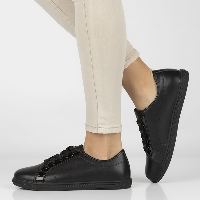 Leather shoes Filippo DP3508/23 BK black