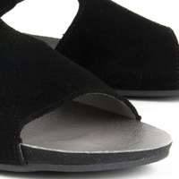 Sandały Filippo 40040 Czarny Welur