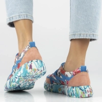 Leather sneakers Laura Vita soleno 06 blue