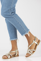 Leather sandals Filippo 05186-25/00-5 gold