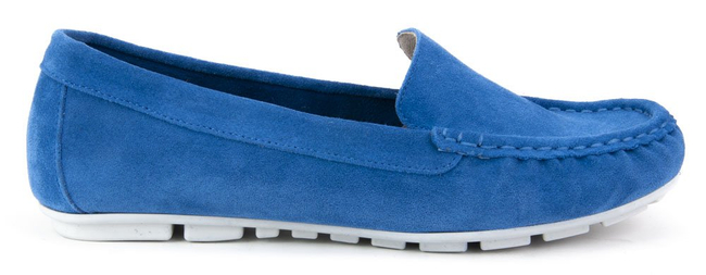 Loafers Filippo 10058 Blue Velor
