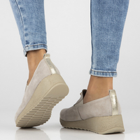 Leather shoes Filippo DP6786/25 TP beige