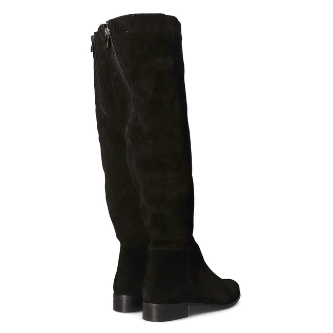 Leather boots Filippo 4062-001-02-5 black velor