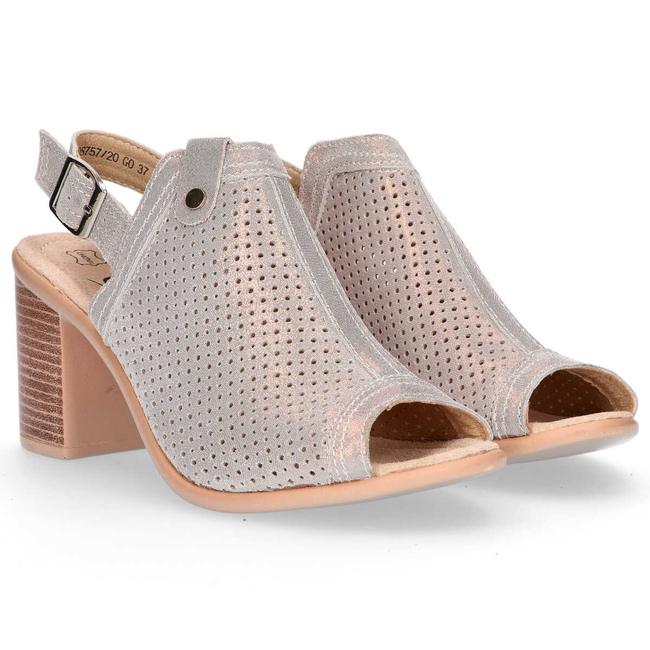 Leather Sandals Filippo DS757/20 GO gold