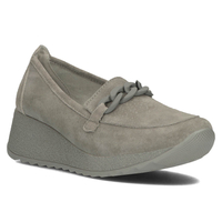 Leather shoes Filippo DP3632/22 GR grey