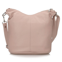 Handbag Toscanio Leather Messenger Bag 16176 pink