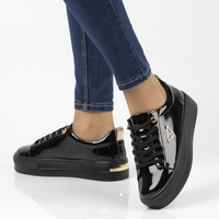 Leather shoes FILIPPO DP3533/22 BK L black