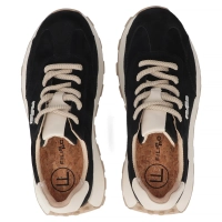 Skórzane sneakersy Filippo DP7498/26 BK czarne