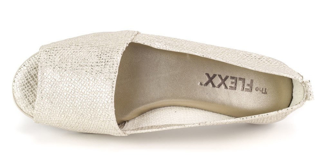 The Flexx Fantastic A202_03 Gold Smart Shoes