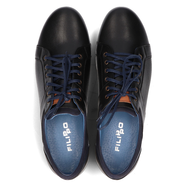 Leather shoes Filippo 1690 black