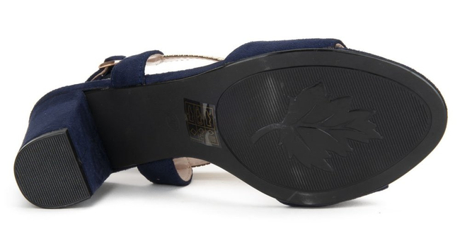 Sandały Filippo DS817/20 NV granatowe