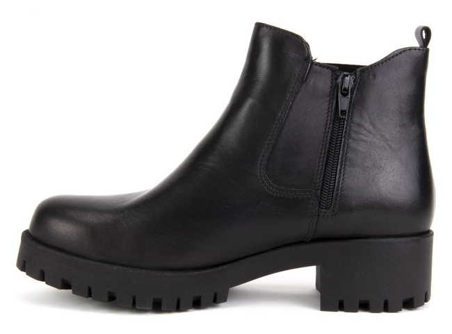 Ankle boots Tamaris 1-25435-21 003 Black Leather