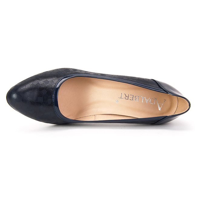 Pumps Adalbert 326 Garnet Pebble