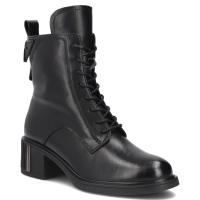 Leather ankle boots Filippo DBT8019/26 BK black