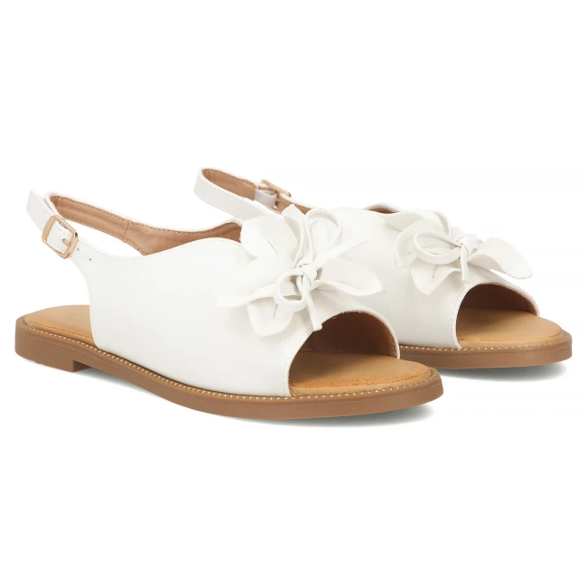 Sandały Filippo DS7891/26 WH białe