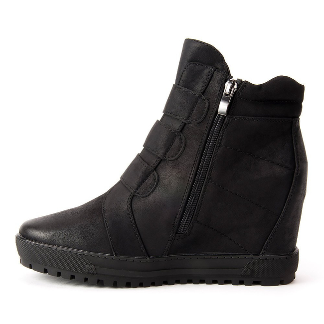 Botki FILIPPO DBT349/17 BK Czarne