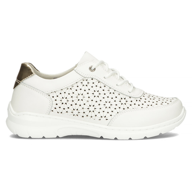 Leather sneakers Filippo DP4519/23 WH white