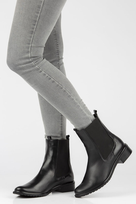 Leather daggers Filippo 5138 Black