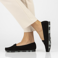 Leather shoes Filippo DP1202/23 BK Black