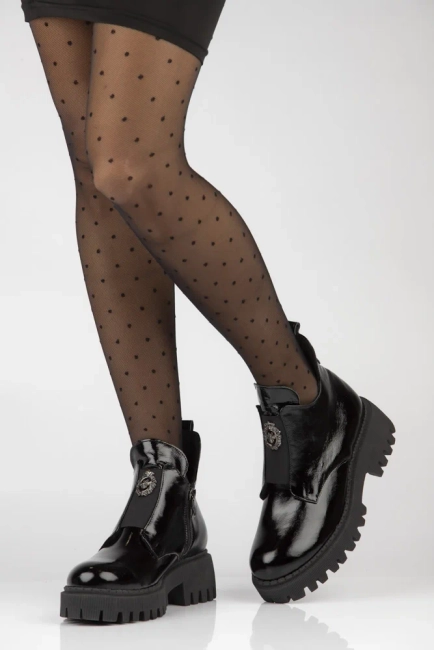 Ankle Boots leather Filippo 60451 Black