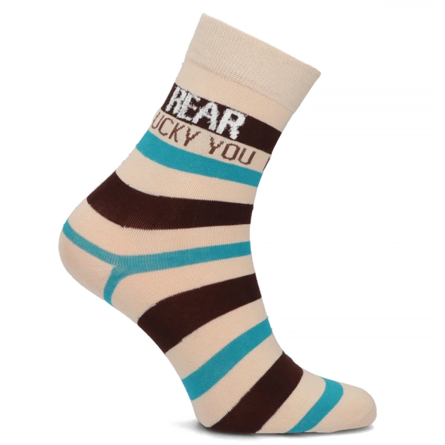 Women's Socks lucky you stripes