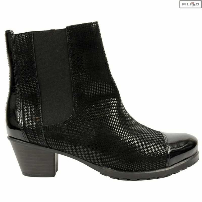Ankle boots RIEKER y0058-00 black 8018926