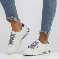 Leather shoes Filippo DP3509/22 WH white