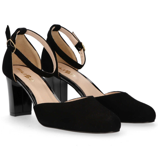 Pumps Filippo F314 Black Suede