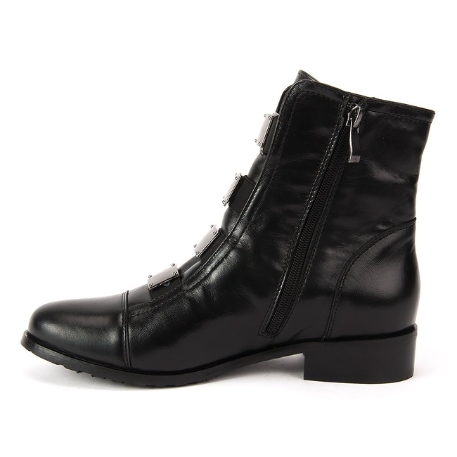 Botki EKSBUT 64-3520-155-1G czarny lico