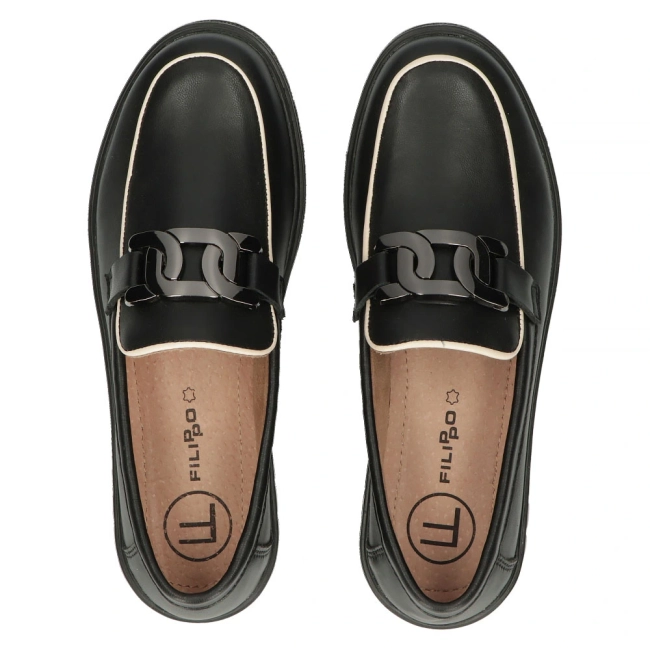 Leather lords Filippo DP4728/23 BK black