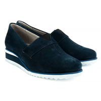 Shoes Filippo 1016-009-02-1 Navy Welur