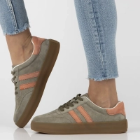 Leather sneakers Filippo DP6764/25 KH OR khaki