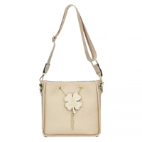 Handbag Messenger Bag Laura Biaggi E-261 beige