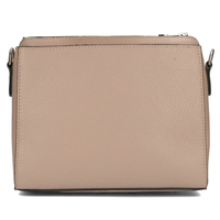 Handbag Toscanio Leather Messenger Bag A179 dark pink