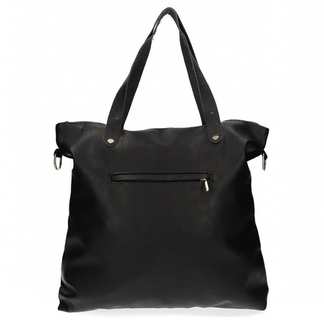 Cassi handbag 50000092 Black + suede