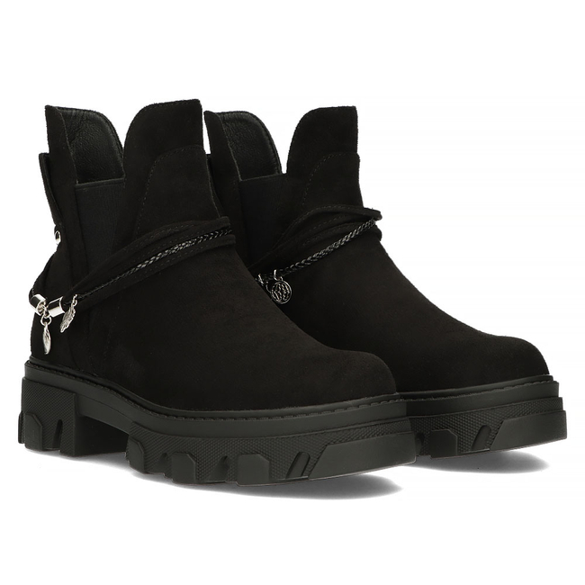 Botki Filippo DBT3674/22 BK czarne