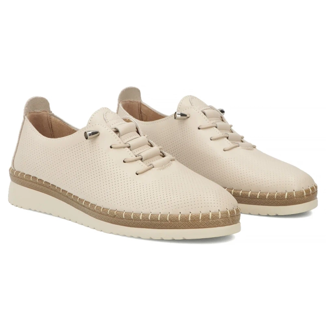 Leather shoes Filippo DP7542/26 BE beige