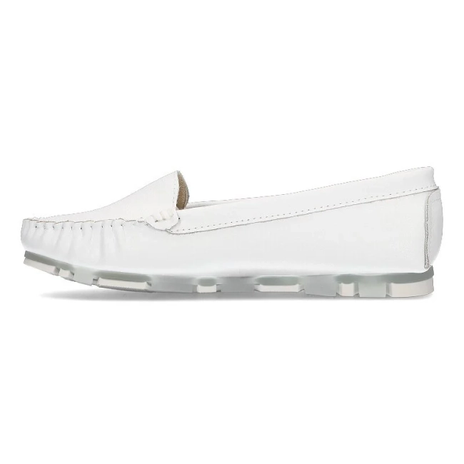 Leather loafers Filippo DP2037/25 WH white