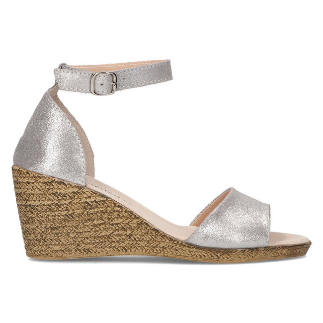 Leather sandals Filippo DS2137/21 SI silver