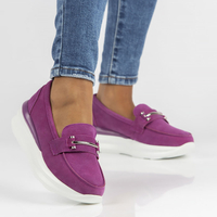 Leather shoes Filippo  DP3504/22 FH fuchsia