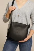 Leather handbag Toscanio 16159 black