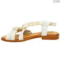 Sandals LAN-KARS d314 gold 8022817