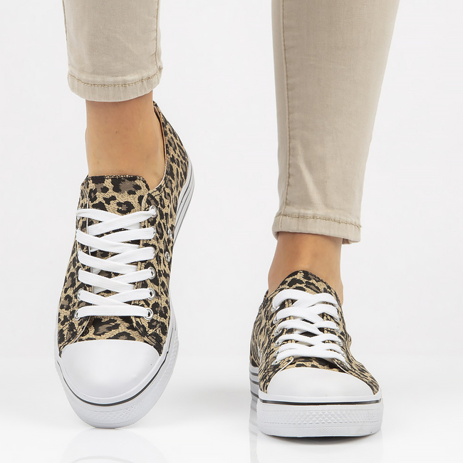 Sneakers MCKEY r15-d-tn-623 Leopard
