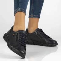 Leather shoes Maciejka P7238-17/00-1 navy